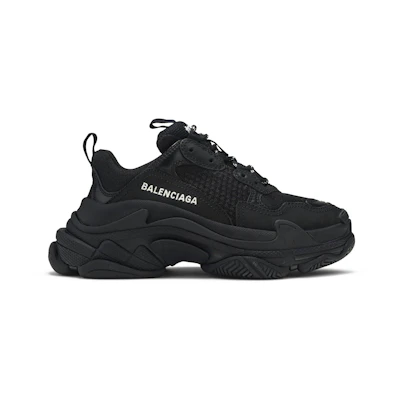 (W) Balenciaga Triple S 'Black' 2019