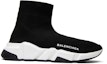 Buy (W) Balenciaga Speed Trainer Mid 'Hitam Putih Hitam' 477289 W05G0 1000