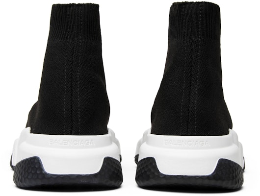(W) Balenciaga Speed Trainer Mid 'Hitam Putih Hitam' 477289 W05G0 1000 Details for (W) Balenciaga Speed Trainer Mid 'Hitam Putih Hitam' 477289 W05G0 1000
