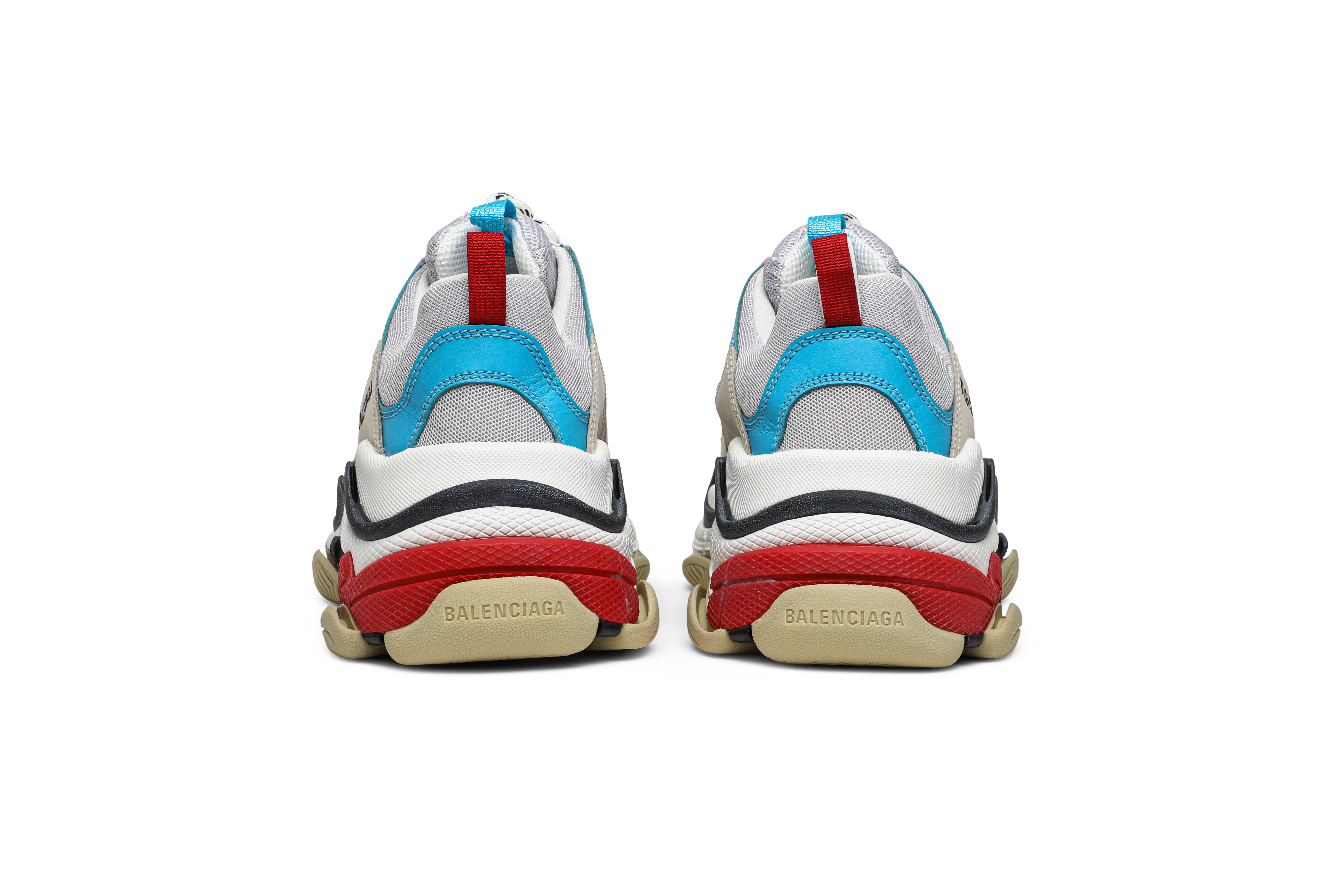 Details for （女款）Balenciaga Triple S "白藍粉" 2019 524039 W09OH 4196