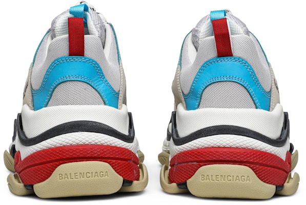 (女款)Balenciaga Triple S "白藍粉" 2019 524039 W09OH 4196 Details for (女款)Balenciaga Triple S "白藍粉" 2019 524039 W09OH 4196