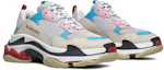 Cheap (女款)Balenciaga Triple S "白藍粉" 2019 524039 W09OH 4196