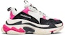 (W) Balenciaga Triple S Trainer 'Pink' Kasut Wanita 517334 W09O6 5671