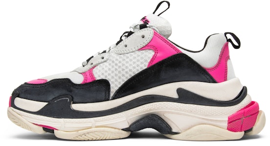 (W) Balenciaga Triple S Trainer 'Pink' Kasut Wanita 517334 W09O6 5671 Lookbook (W) Balenciaga Triple S Trainer 'Pink' Kasut Wanita 517334 W09O6 5671