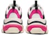 (W) Balenciaga Triple S Trainer 'Pink' Kasut Wanita 517334 W09O6 5671