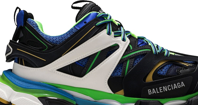 Black and top green balenciaga