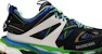 Balenciaga Track Trainer 'Hitam Biru' 542023 W1GB1 1097/542023 W1GB3 1097