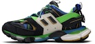 Lookbook Balenciaga Track Trainer 'Hitam Biru' 542023 W1GB1 1097/542023 W1GB3 1097