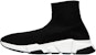 Balenciaga Speed Trainer 'Hitam Putih' 2018 530349 W05G9 1000/530349 W05G0 1000