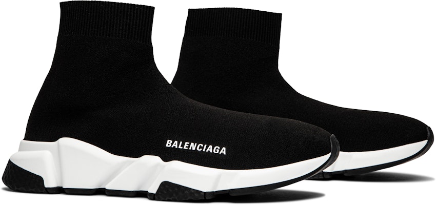 Balenciaga Speed Trainer 'Black White' - 530349-W05G9-1000/530349-W05G0-1000 Novelship