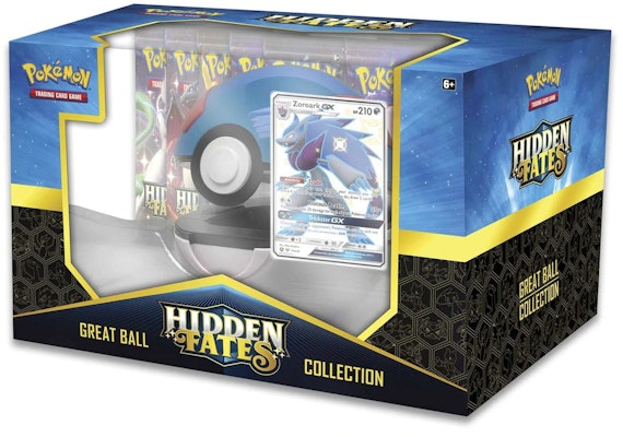 Pokemon Hidden Fates Great Ball Poke Ball Collection Zoroark Multi Buy Pokemon Hidden Fates Great Ball Poke Ball Collection Zoroark Multi