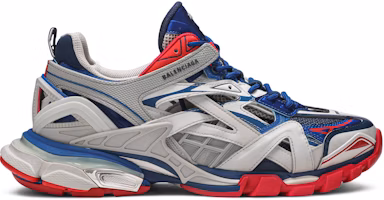 Balenciaga Track 2 'Beige Blue Red' 568614 W2GN2 8570 Balenciaga Track 2 'Beige Blue Red' 568614 W2GN2 8570
