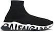 Buy Balenciaga Speed Trainer 'Graffiti - Negro Blanco' 605972 W05GE 1015