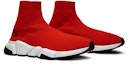 Cheap Balenciaga Speed Trainer Mid 'Merah' 513976 W05G0 6501