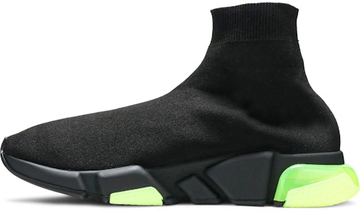 巴黎世家速度訓練鞋『透明鞋底-黑黃熒光』607544 W05GJ 1048 Lookbook 巴黎世家速度訓練鞋『透明鞋底-黑黃熒光』607544 W05GJ 1048