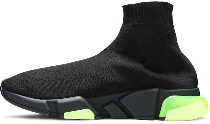 Balenciaga Speed Trainer 'Clear Sole - Hitam Kuning Fluo' 607544 W05GJ 1048 Lookbook Balenciaga Speed Trainer 'Clear Sole - Hitam Kuning Fluo' 607544 W05GJ 1048