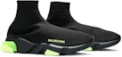 Cheap Balenciaga Speed Trainer 'Clear Sole - Hitam Kuning Fluo' 607544 W05GJ 1048