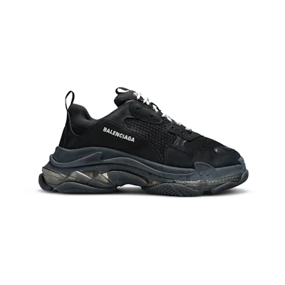 Balenciaga Triple S Sneaker 'Clear Sole Black' (2018)