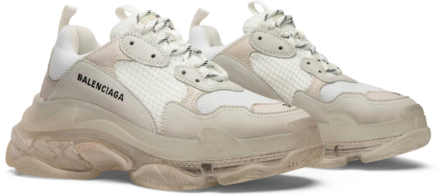 Balenciaga Triple S Trainer 'Clear Sole' Tapak Jelas 541624 W09E1 9000 Cheap Balenciaga Triple S Trainer 'Clear Sole' Tapak Jelas 541624 W09E1 9000