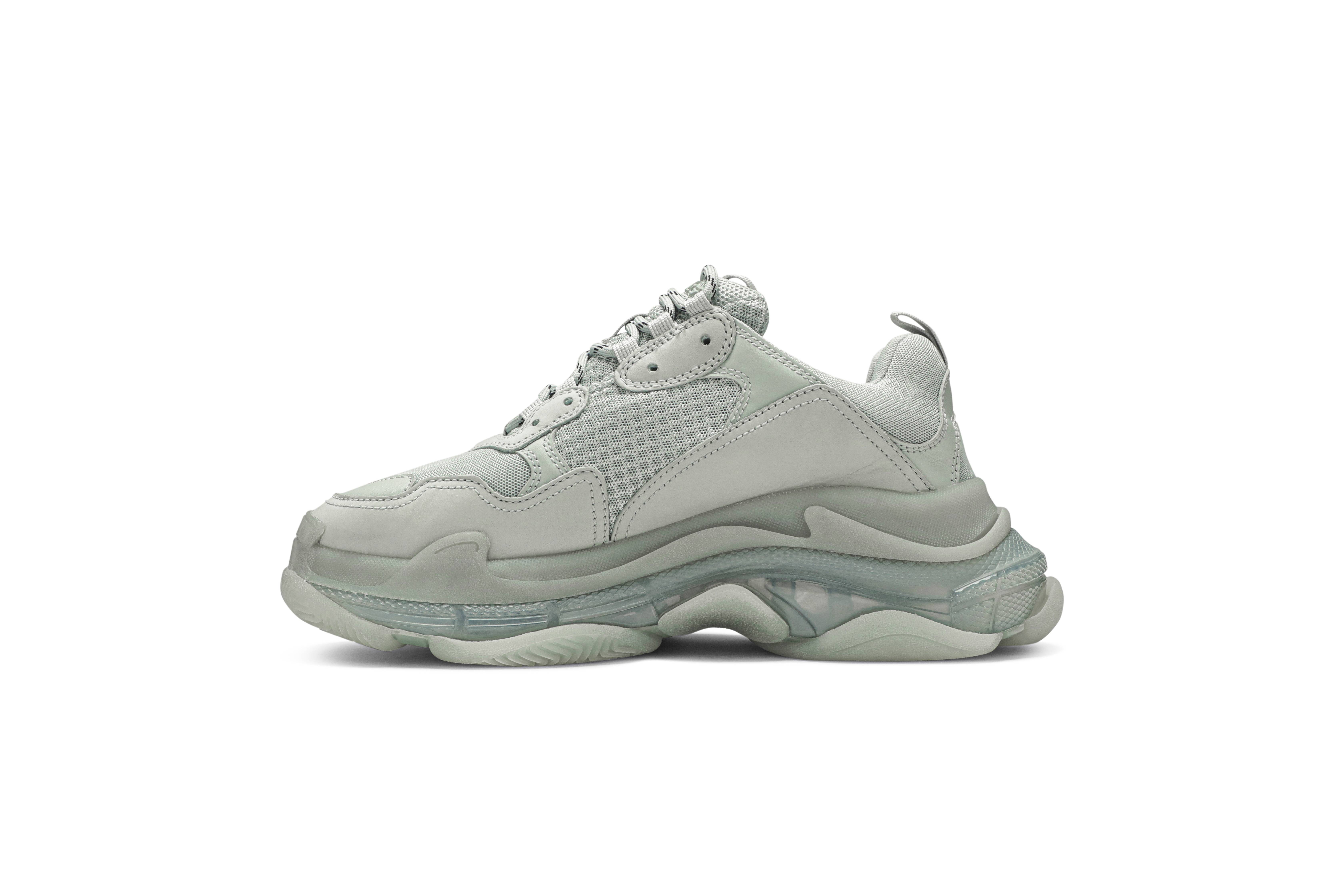 Lookbook 巴黎世家 Triple S '透明鞋底' 541624 W09O1 1705