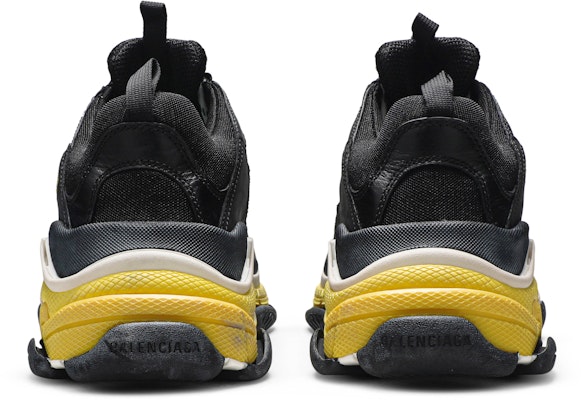 Balenciaga Triple S Trainer 'Hitam Kuning' 534162 W09OG 1087 Details for Balenciaga Triple S Trainer 'Hitam Kuning' 534162 W09OG 1087