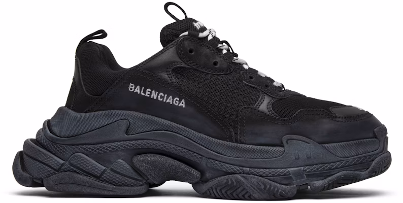 Balenciaga Triple S Trainer 'Triple Black' 2018 Kasut Lelaki Balenciaga. 512176 W09O1 1000 Buy Balenciaga Triple S Trainer 'Triple Black' 2018 Kasut Lelaki Balenciaga. 512176 W09O1 1000