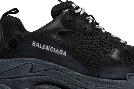 2018 발렌시아가 트리플 S 트레이너 '트리플 블랙' 512176 W09O1 1000 Order 2018 발렌시아가 트리플 S 트레이너 '트리플 블랙' 512176 W09O1 1000