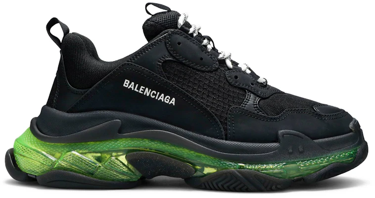 Triple s balenciaga sales fluo