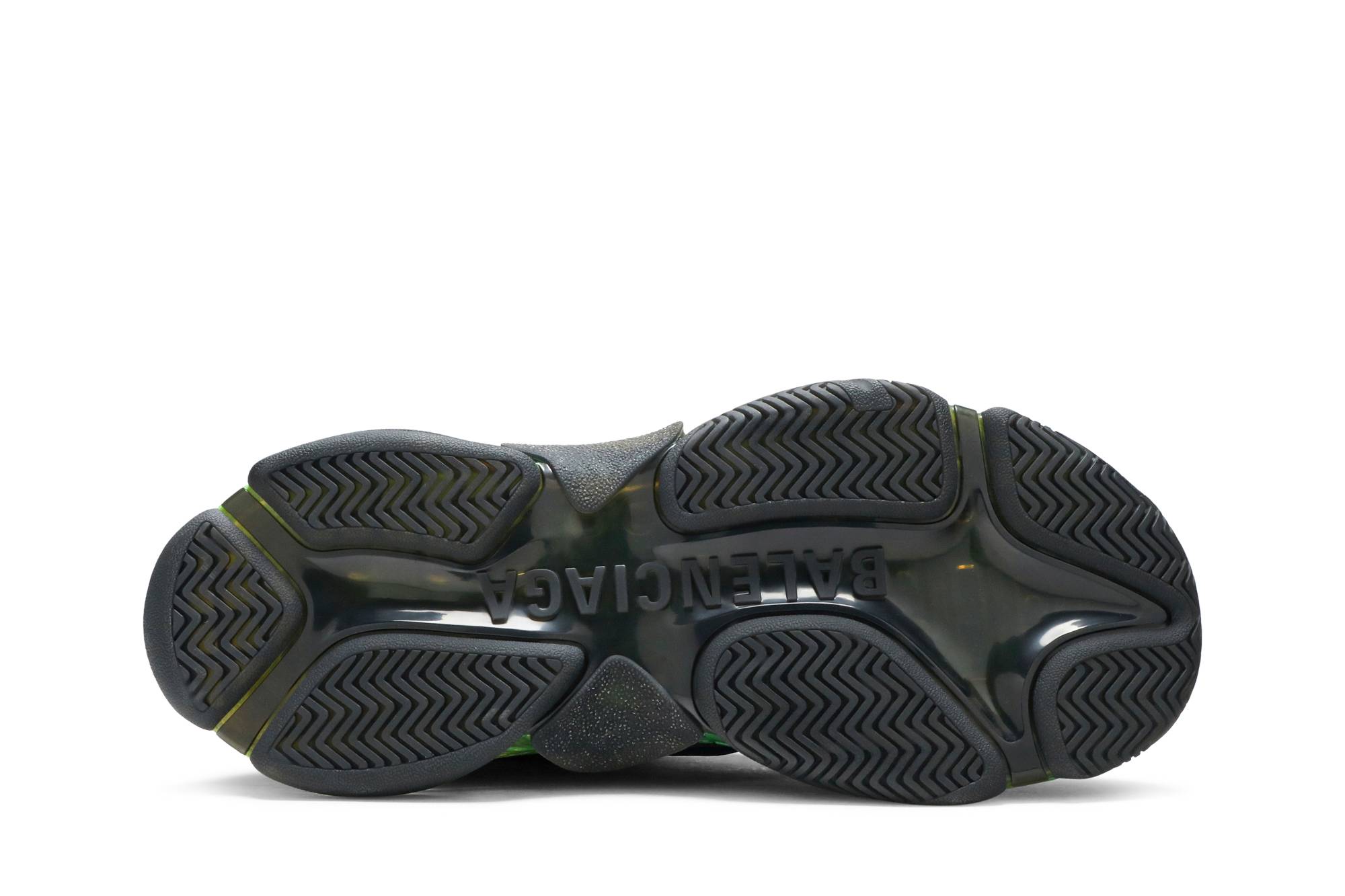 Shop 발렌시아가 트리플 S "블랙 옐로우 형광" 541624 W09ON 1047