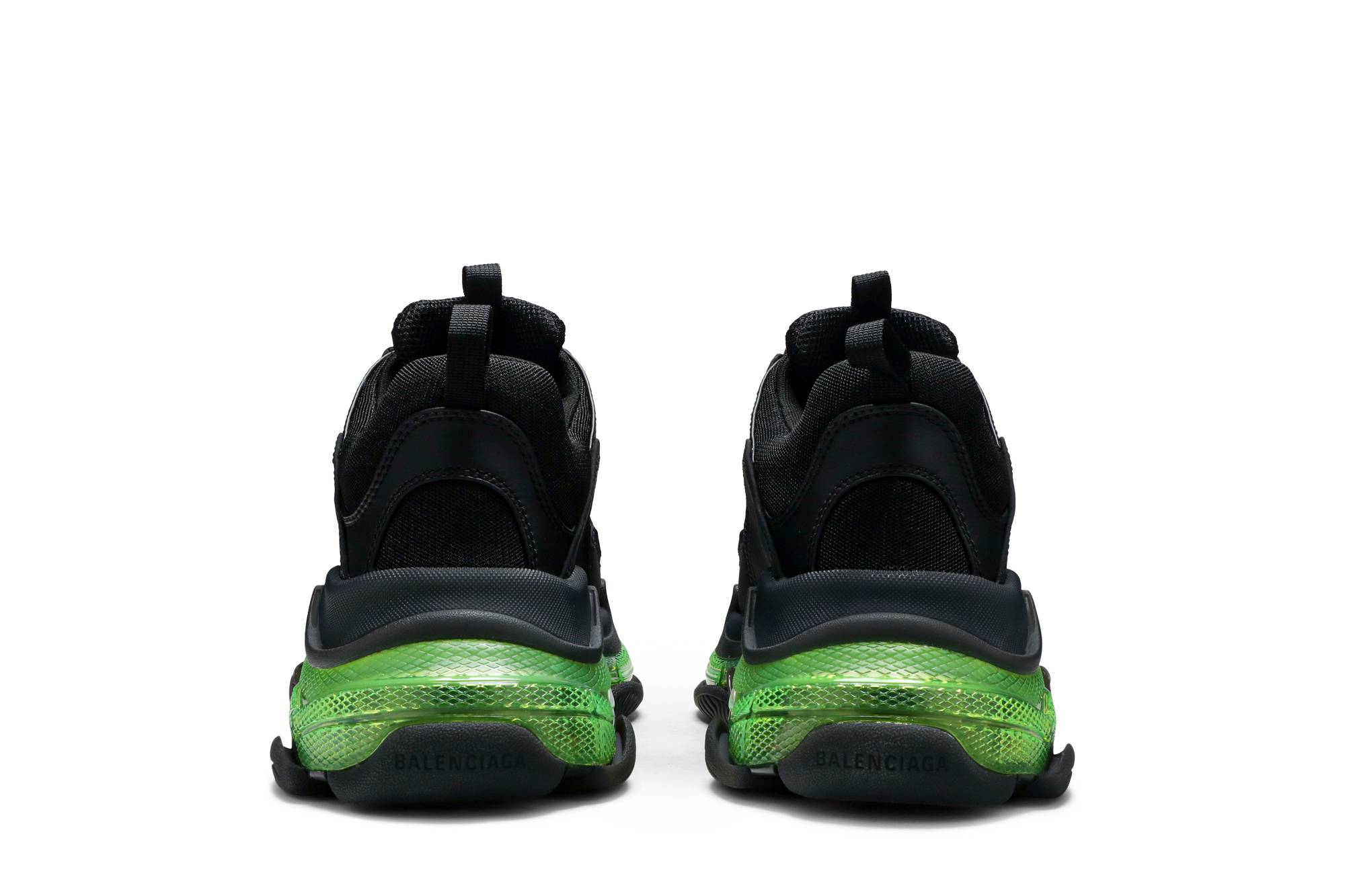 Details for 발렌시아가 트리플 S "블랙 옐로우 형광" 541624 W09ON 1047