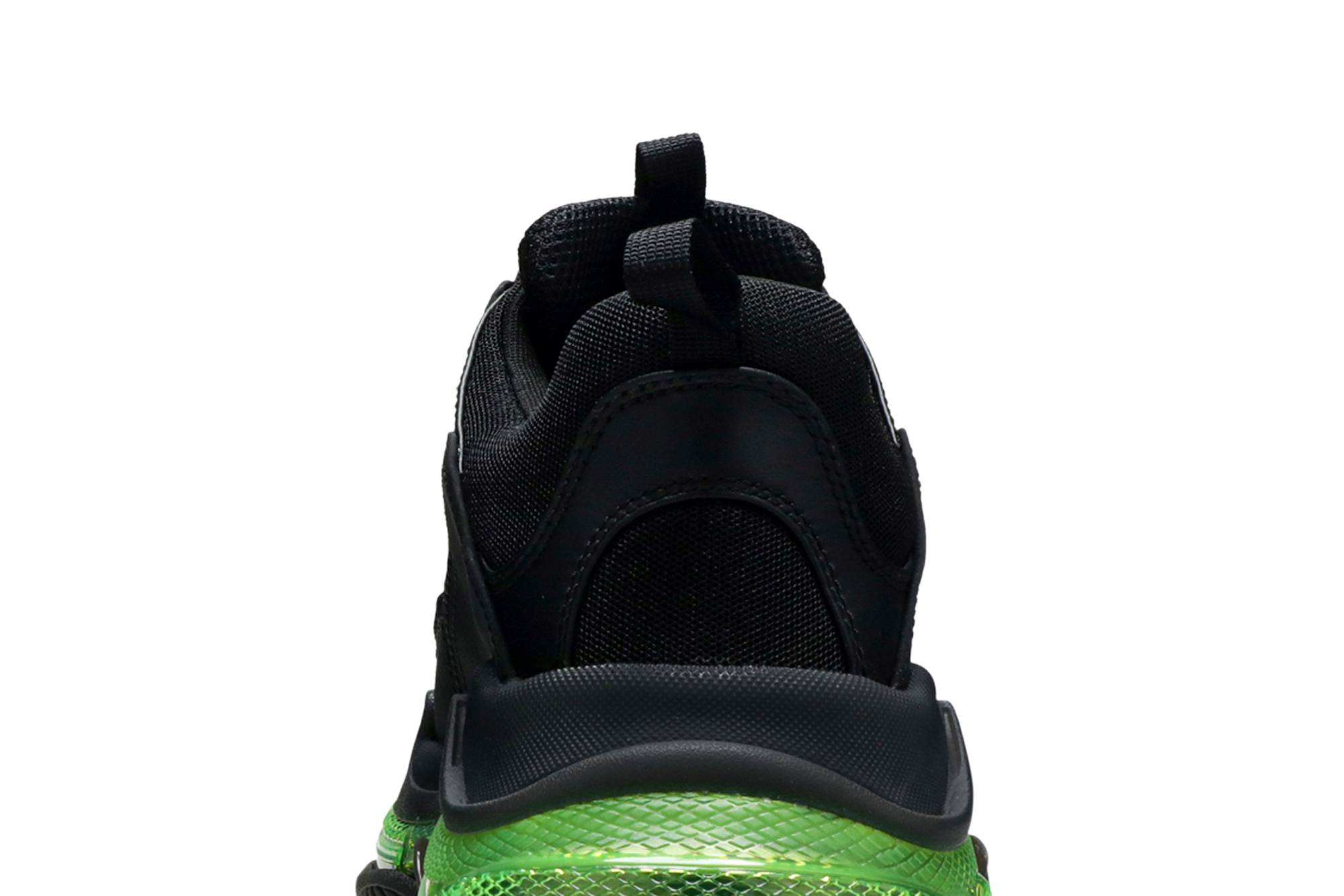 Sizing 발렌시아가 트리플 S "블랙 옐로우 형광" 541624 W09ON 1047