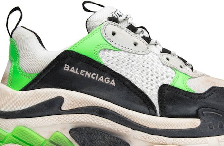 MR PORTER x バレンシアガ トリプルS ネオングリーン (2018) 516590 W09O6 9063 Order MR PORTER x バレンシアガ トリプルS ネオングリーン (2018) 516590 W09O6 9063