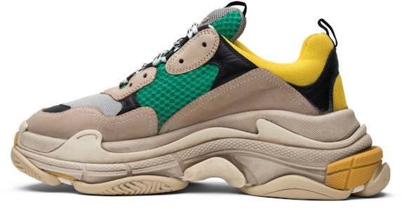Balenciaga Triple S Trainer 'Kuning Hijau' 483513 W06E3 7070 Lookbook Balenciaga Triple S Trainer 'Kuning Hijau' 483513 W06E3 7070