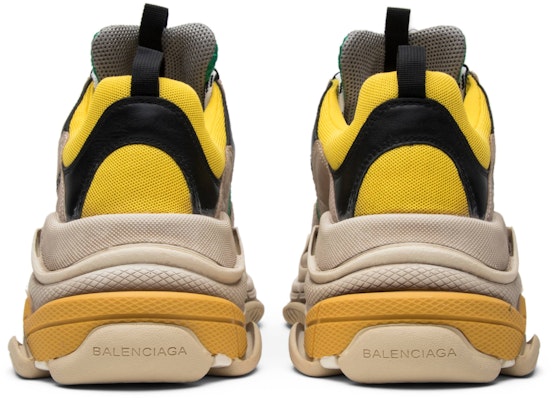 Balenciaga Triple S Trainer 'Kuning Hijau' 483513 W06E3 7070 Details for Balenciaga Triple S Trainer 'Kuning Hijau' 483513 W06E3 7070
