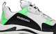 Balenciaga Triple S Trainer 'Putih Hijau Fluo' 536737 W09O6 9063