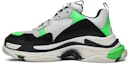 Lookbook Balenciaga Triple S Trainer 'Putih Hijau Fluo' 536737 W09O6 9063