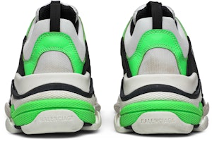 バレンシアガ トリプルS 白/蛍光グリーン 536737 W09O6 9063 Details for バレンシアガ トリプルS 白/蛍光グリーン 536737 W09O6 9063