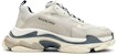 Balenciaga Triple S Trainer 'Vanille' Kasut Lelaki Wanita 536737 W09O6 9787
