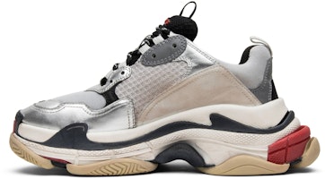 Balenciaga Triple S Zapatillas 'Plata' 2018 512175 W09O3 1081 Lookbook Balenciaga Triple S Zapatillas 'Plata' 2018 512175 W09O3 1081