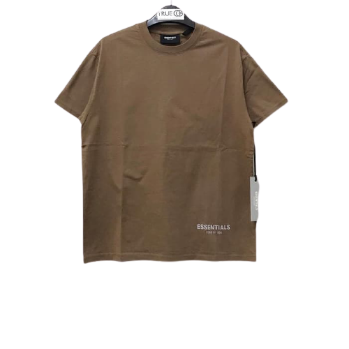 Fear of God Brown Logo T-Shirt