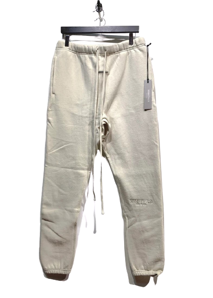 Fear of God Beige Logo Sweatpant Embroidered