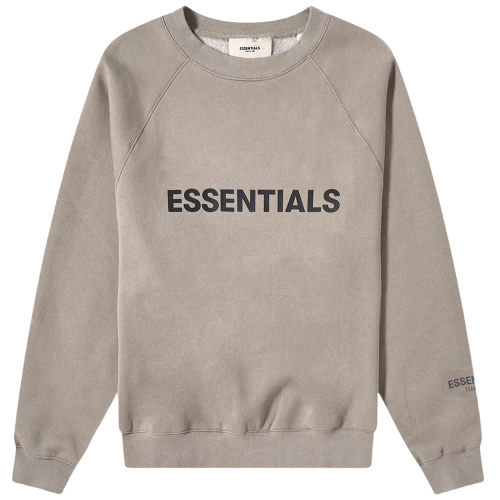 Fear of God ESSENTIALS Crewneck Logo (SS20) Taupe