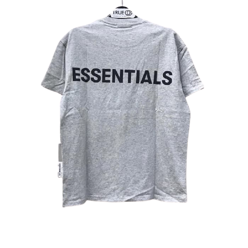 Buy 恐懼上帝 ESSENTIALS 石板灰黑色標誌圖案T恤