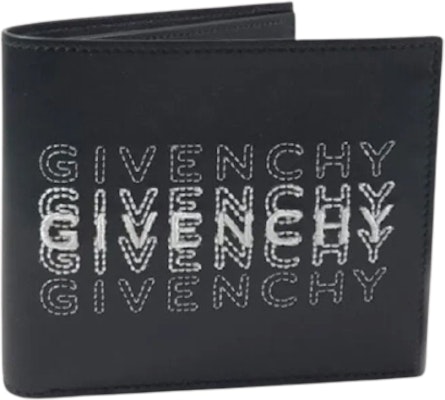 Givenchy Black Embroired Logo Wallet Buy Givenchy Black Embroired Logo Wallet