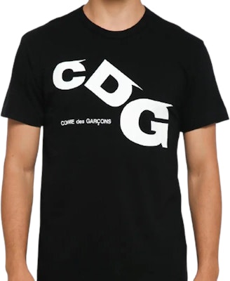 Comme des Garçons Tilt Logo Black T-shirt Buy Comme des Garçons Tilt Logo Black T-shirt