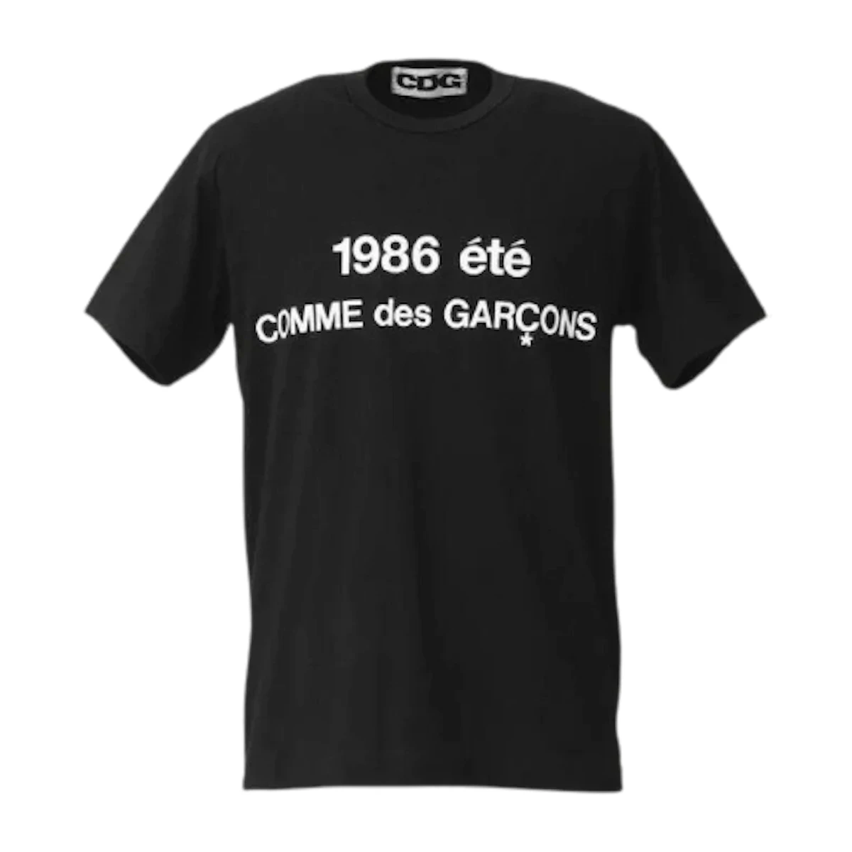 Buy Comme des Garçons 1986 Black T-shirt - Novelship Buy Comme des Garçons 1986 Black T-shirt - Novelship
