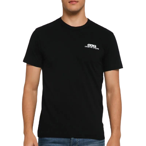 Comme des Garçons Small Logo Black T-shirt