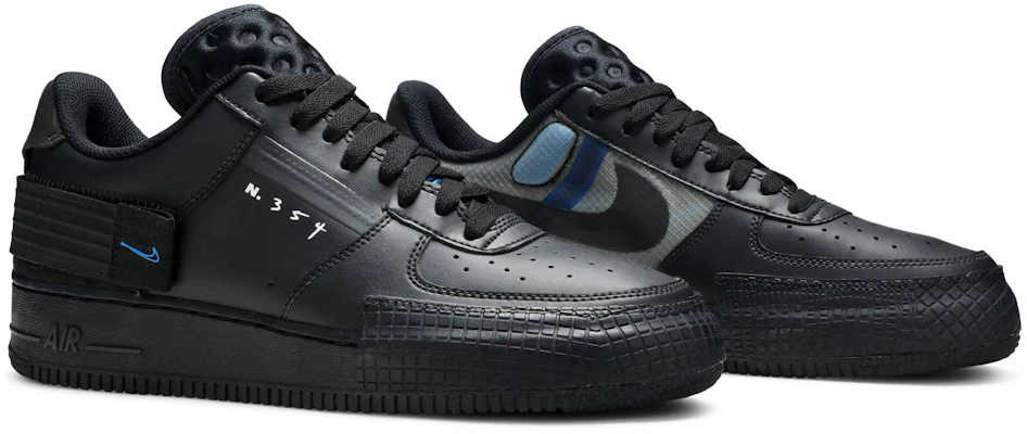 Nike air force 1 2025 type n 354 black