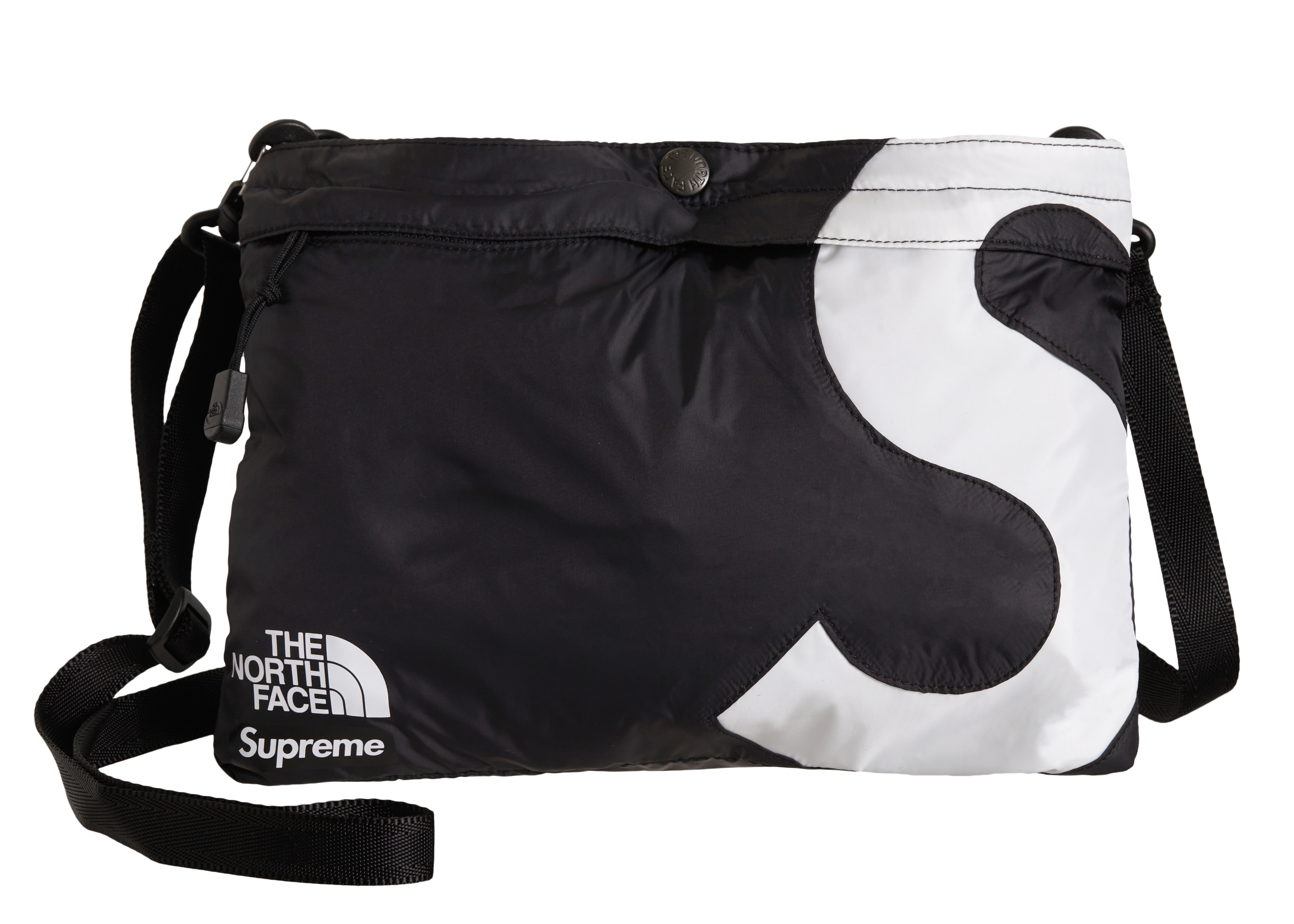 North face x shop supreme sling bag