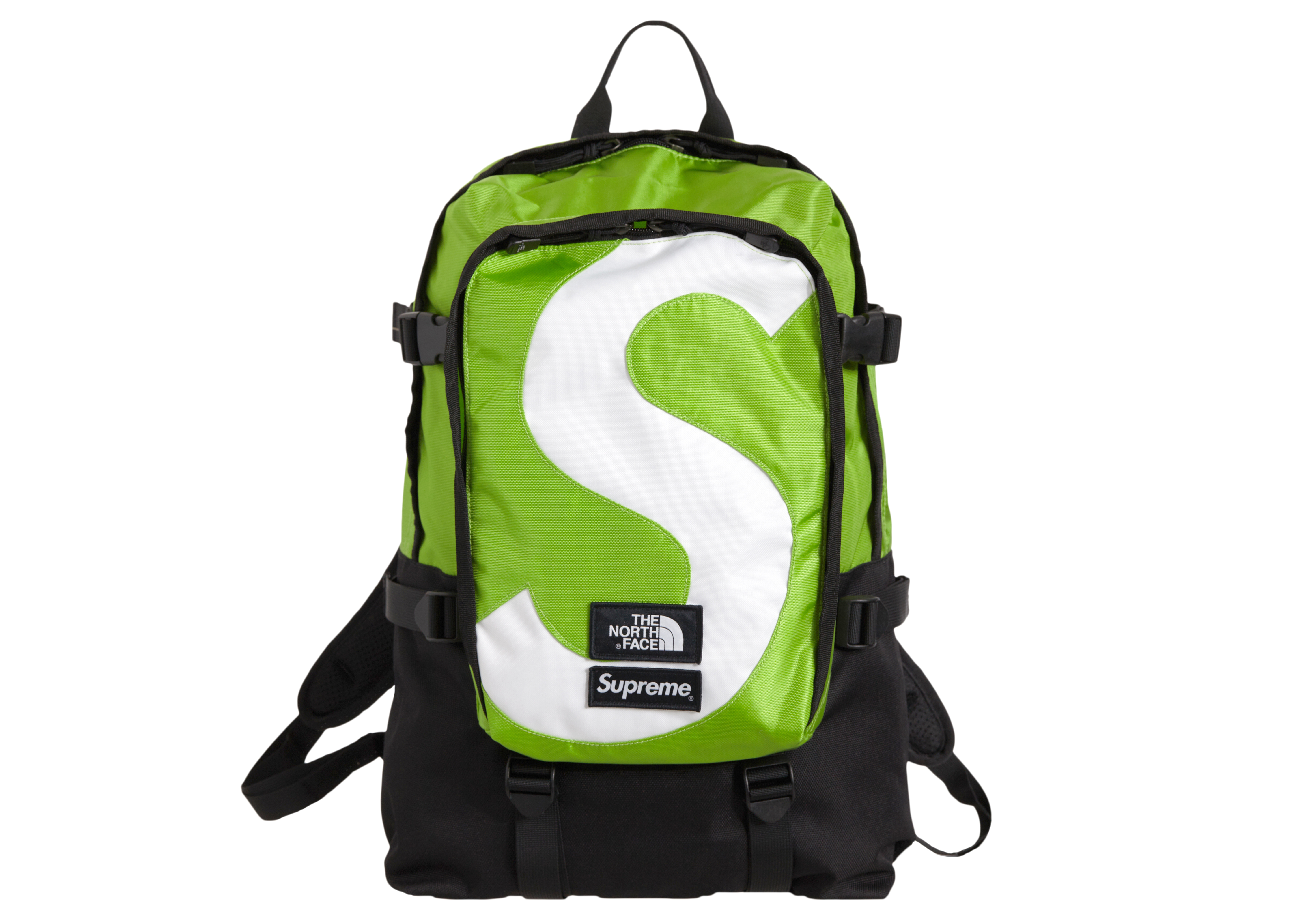 Supreme x The North Face S Logo Expedition Backpack Lime - Novelship